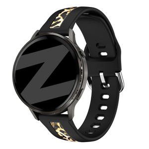 Bandz Bracelet dual léopard Samsung Galaxy Watch 7 - 44mm (noir)