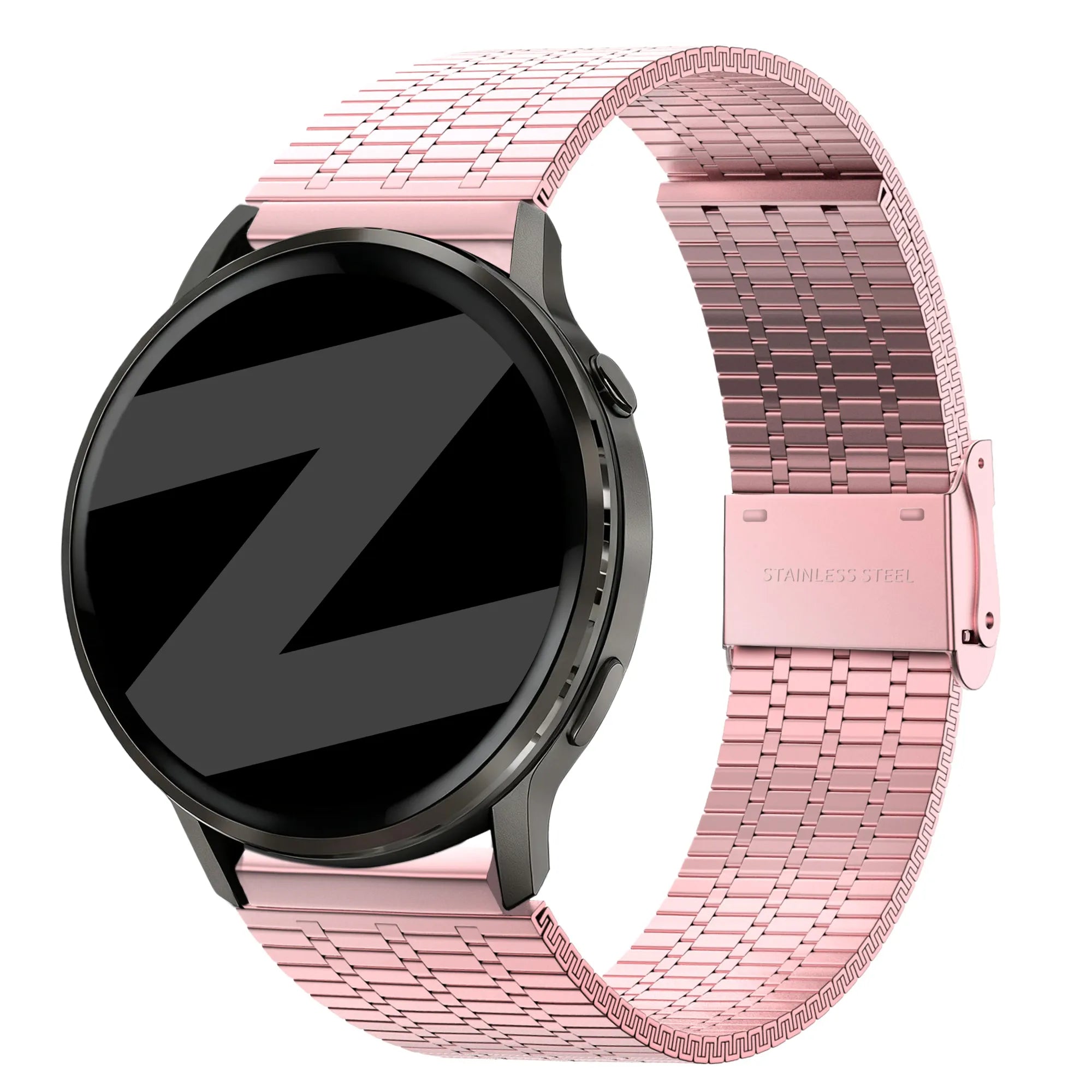 Bandz Bracelet acier ajustable Garmin Approach J1 (rose sable)