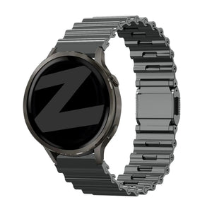 Bandz Suunto Race (S) Premium Steel Strap 'Ocean' (Titanium Grey)