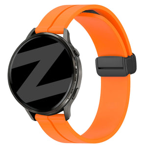 Bandz Garmin Forerunner 245 Silicone Strap with D-Buckle (Orange)