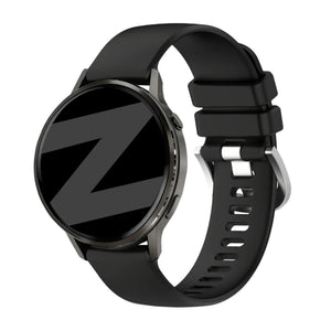 Bandz Garmin Venu 3s Silikonarmband 'Classic' (Schwarz)