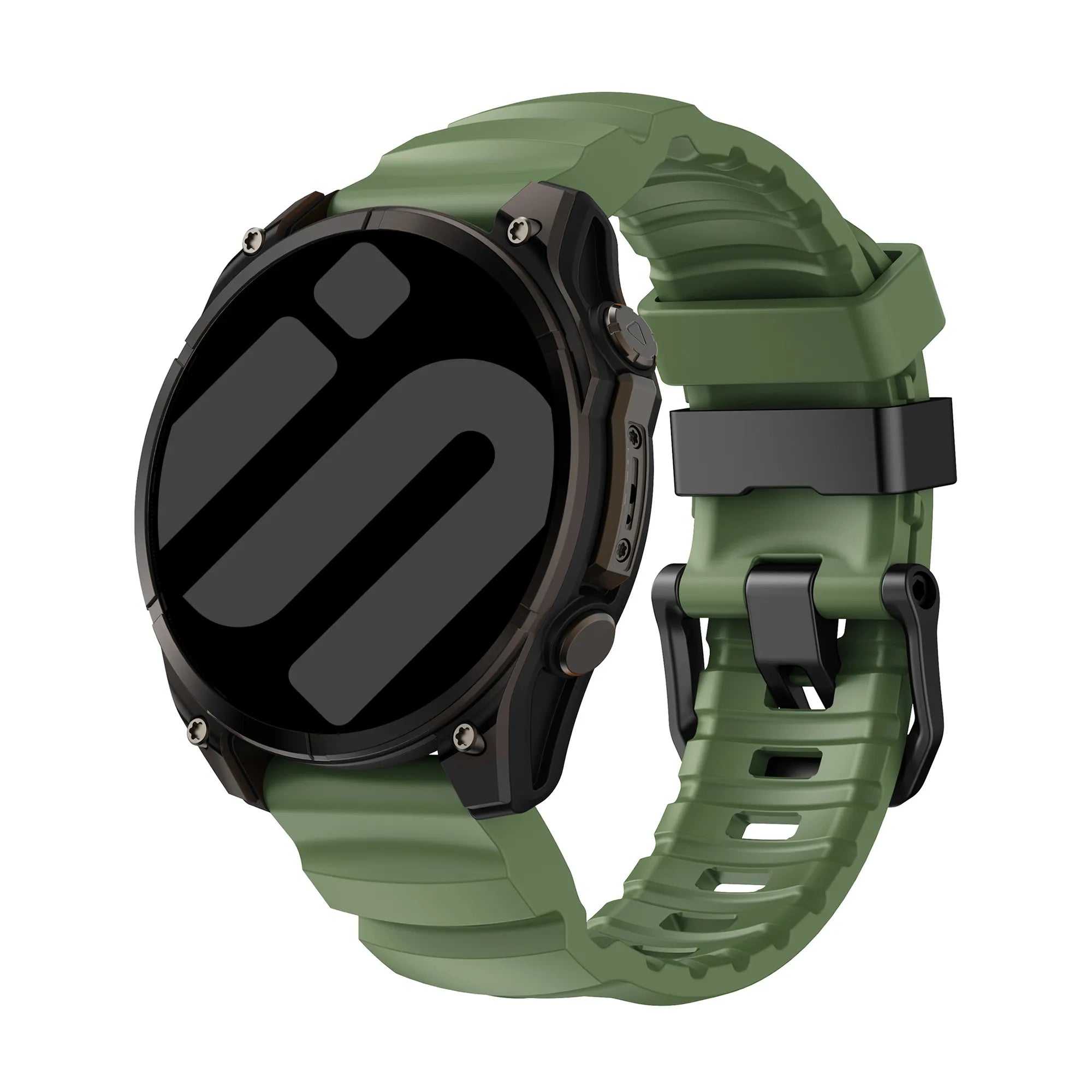 Bracelet silicone trail Garmin Fenix 7x (verte foncé)