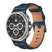 Samsung Galaxy Watch 8 - 40mm Solid Leather Strap (Dark Blue)