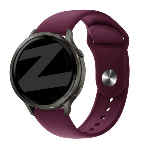 Bandz Garmin Vivoactive 4s Sport Strap 'Deluxe' (Wine Red)