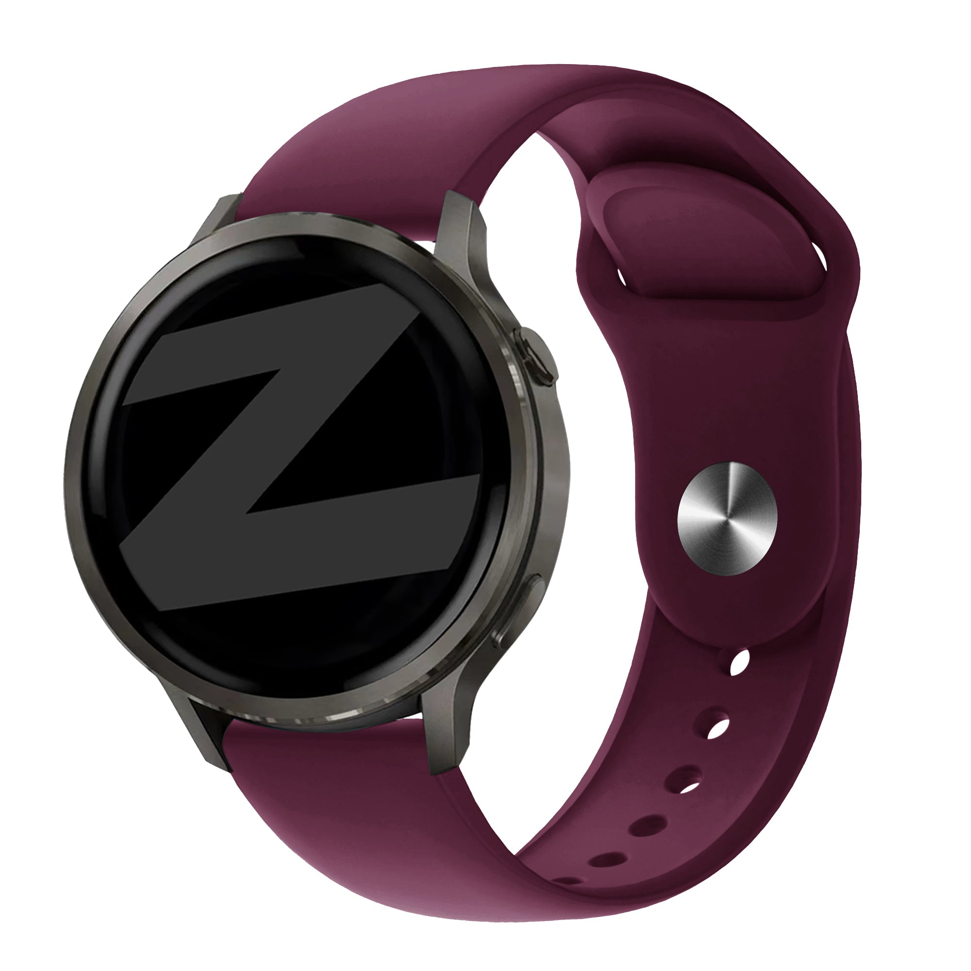 Bandz Garmin Vivoactive 4s Sport Strap 'Deluxe' (Wine Red)