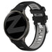 Bandz Correa deportiva con hebilla Garmin Vivoactive 4s (negro/gris)