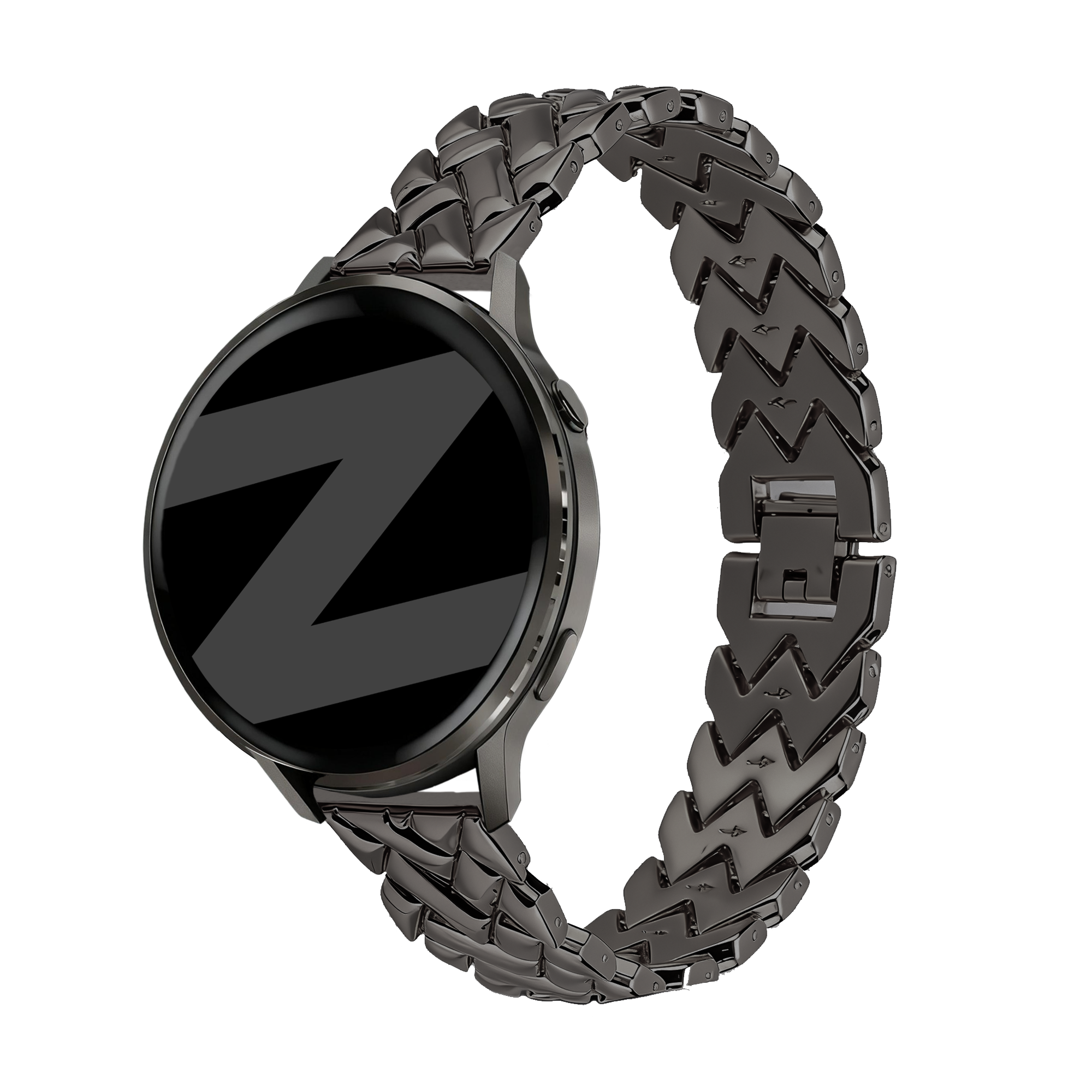 Bandz Xiaomi Watch S4 - 41mm Metal Strap 'V-Type' (Black)