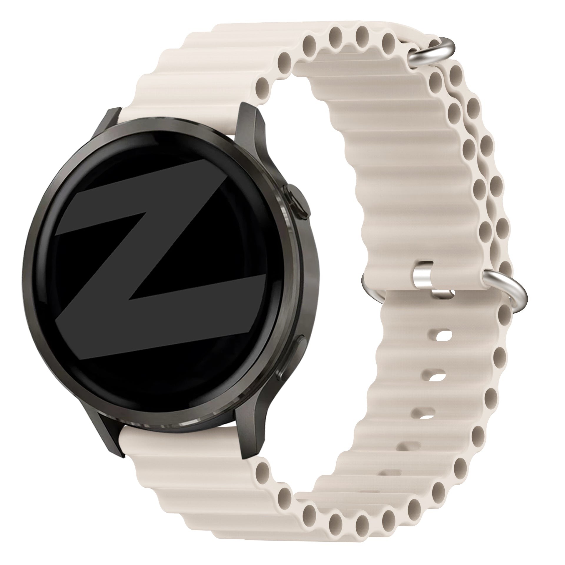 Bandz Garmin Vivomove Trend Ocean Strap 'Classic' (Beige)