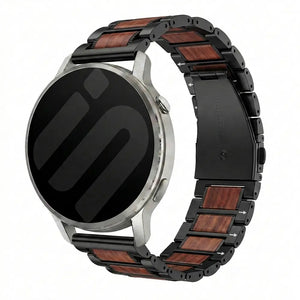 Bracelet bois/acier Coros Pace 4 Pro (noir)
