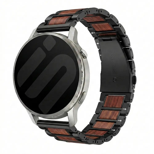 Bracelet bois/acier Coros Pace 4 Pro (noir)