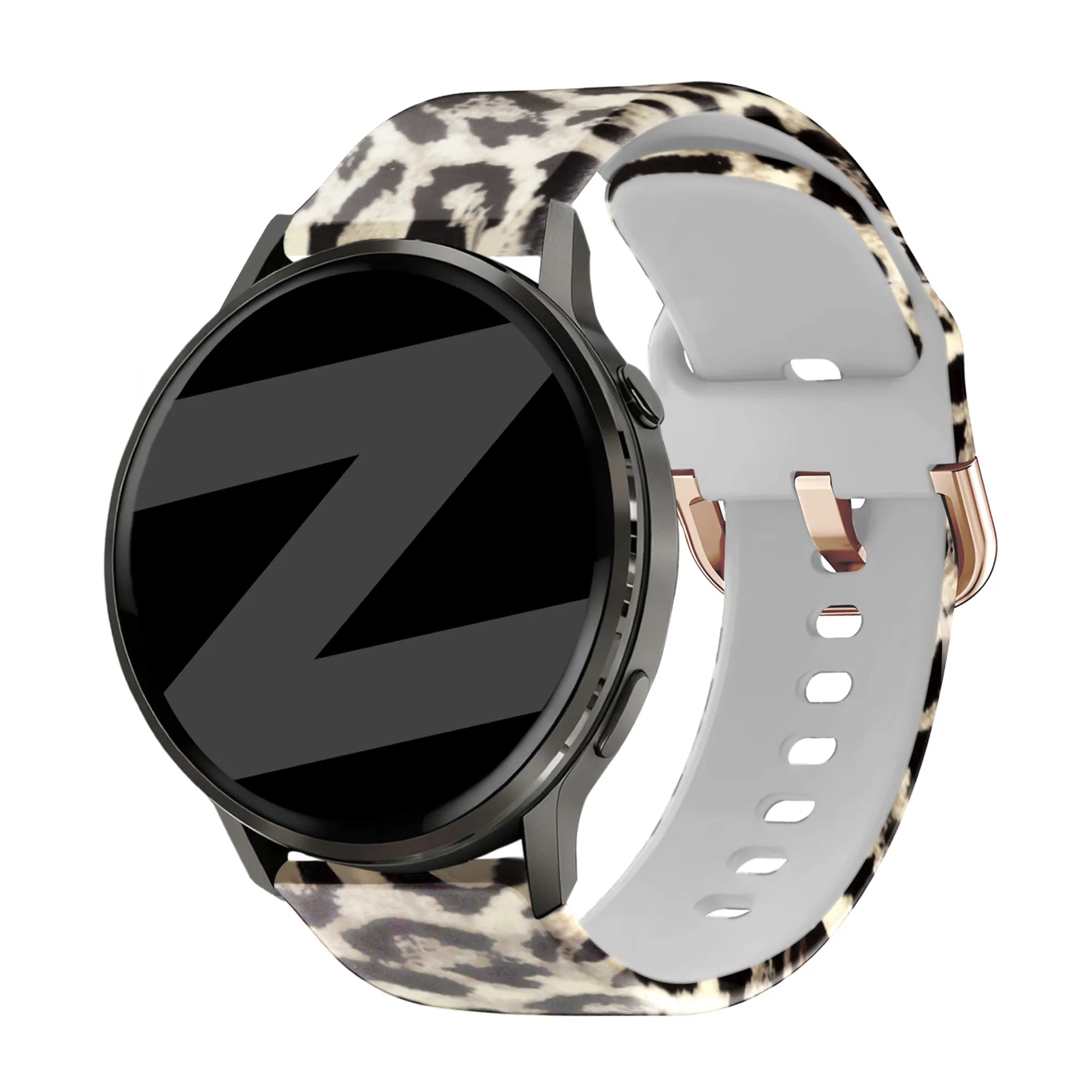 Bandz Garmin Forerunner 265s siliconen band 'Lucky Leopard'