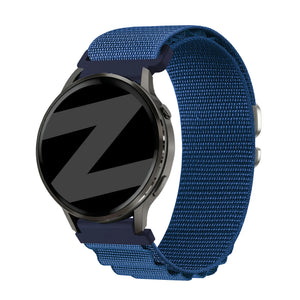 Bandz Garmin Forerunner 265 Alpine Nylonarmband (Blau)