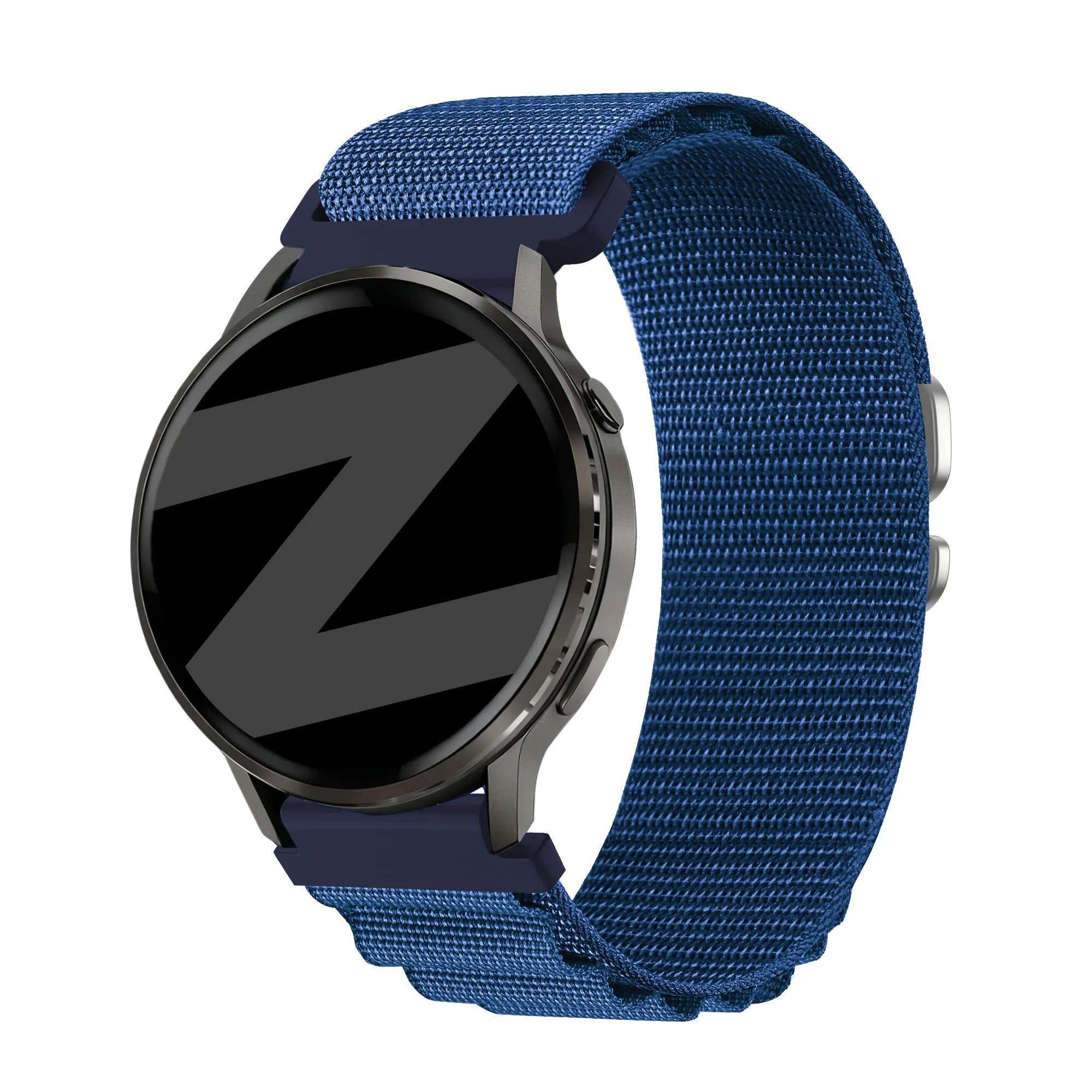 Bandz Garmin Forerunner 265 Alpine Nylonarmband (Blau)