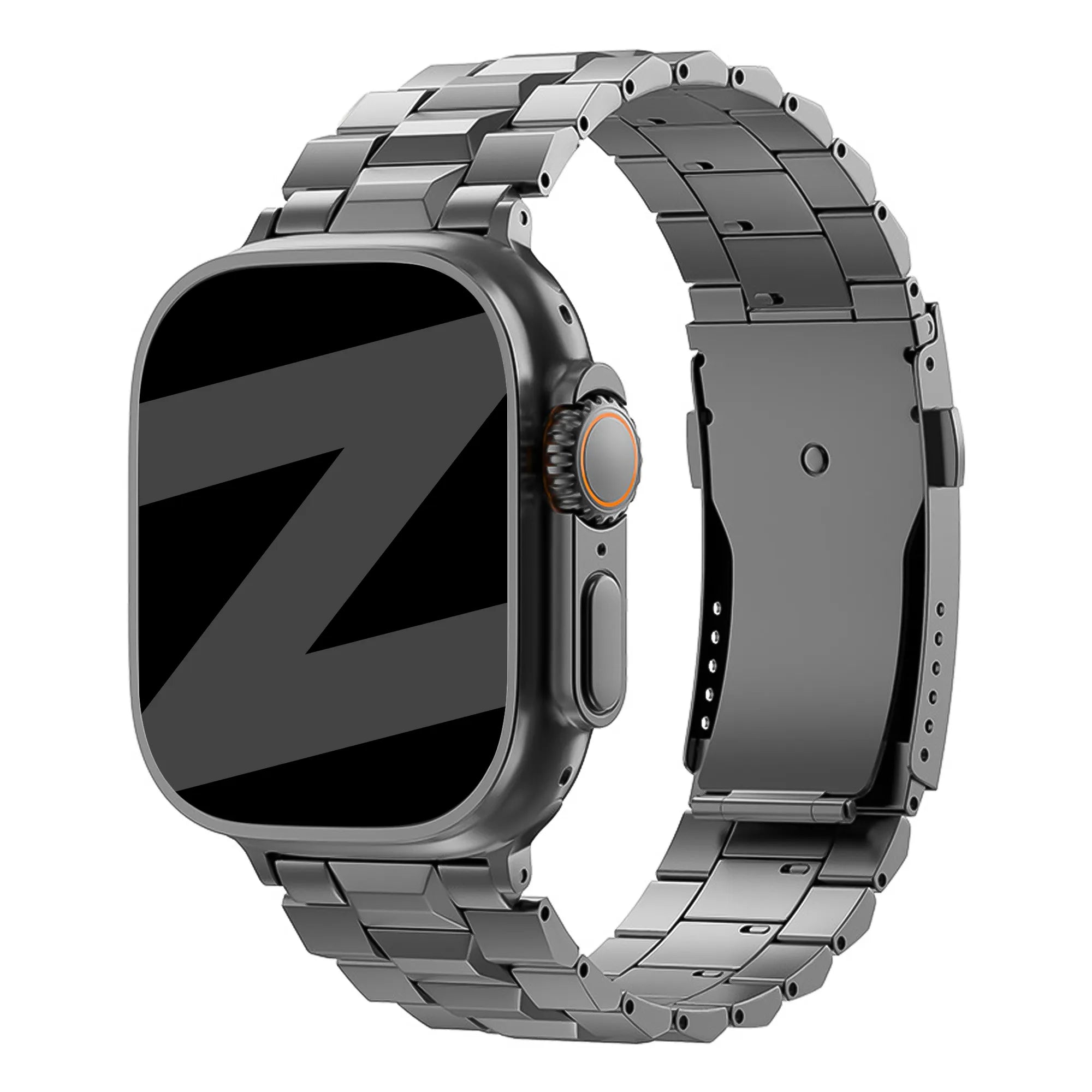 Bandz Apple Watch Titanarmband 'Deluxe' (Graphit)