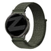 Bandz Garmin 18mm Nylon Loop Strap (Dark Green)
