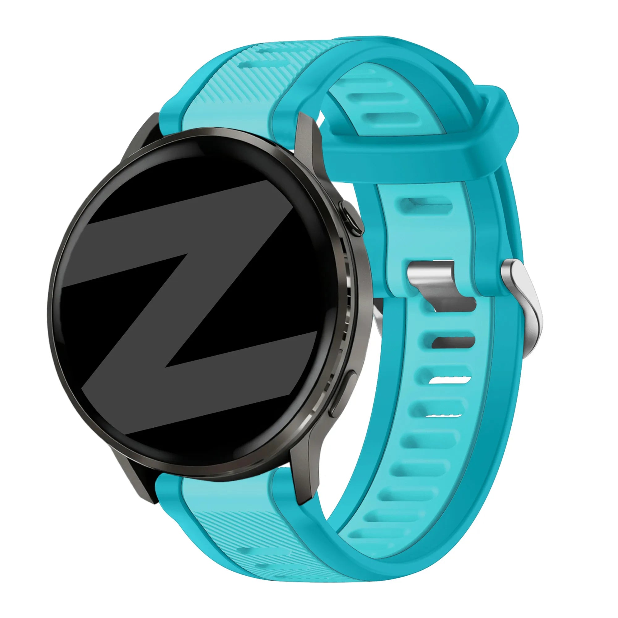 Bandz Correa deportiva 'Doble' con hebilla Garmin Forerunner 570 - 42mm (aqua)