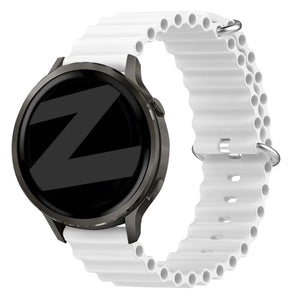 Bandz Garmin Vivomove Trend Ocean Strap 'Classic' (White)