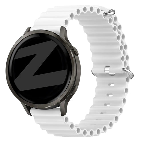 Bandz Garmin Vivomove Trend Ocean Strap 'Classic' (White)