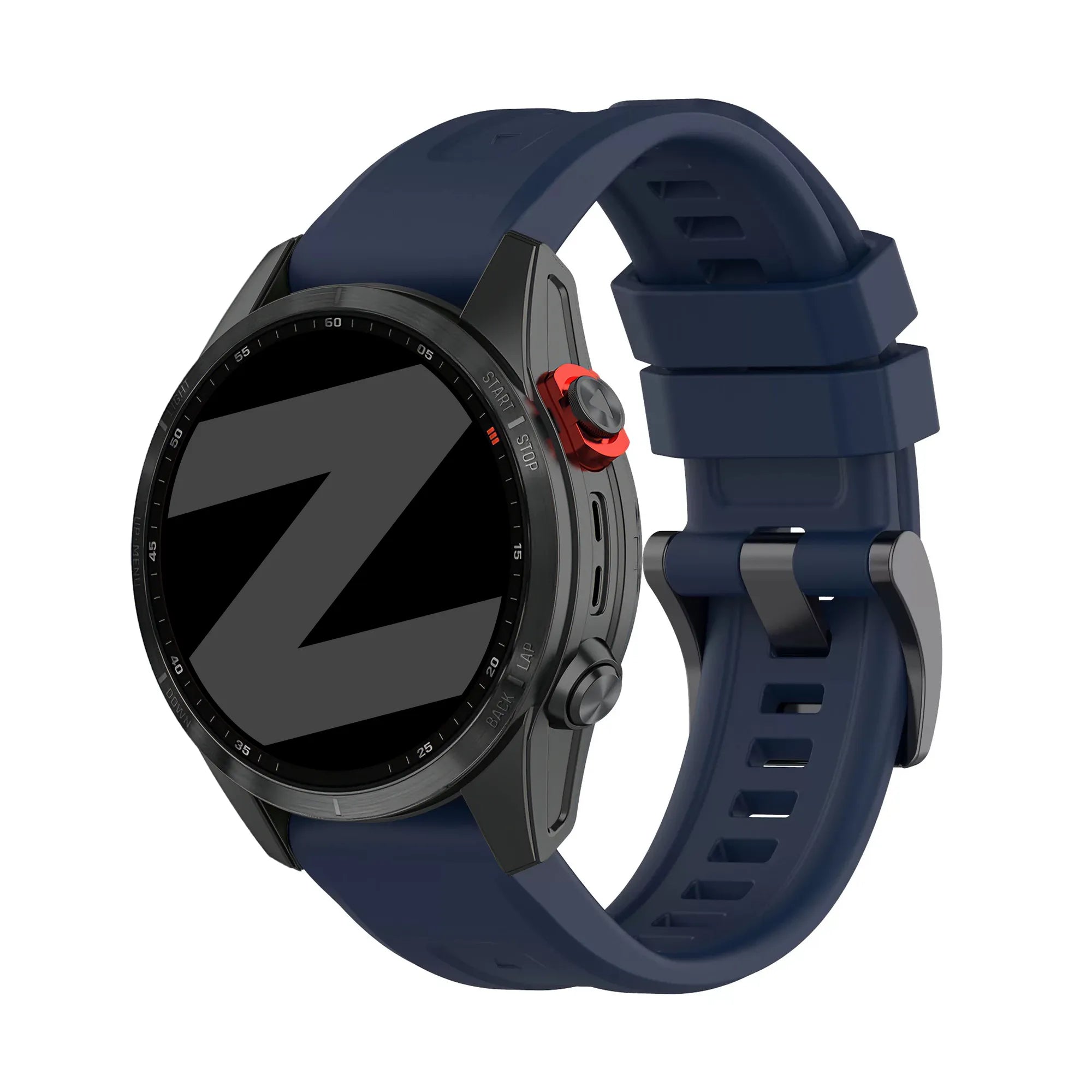 Bandz Garmin Tactix 7 Pro Silicone Strap 'Classic' (Dark Blue)