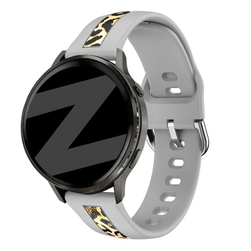 Bandz Polar Unite Dual Leopard Armband (Hellgrau)