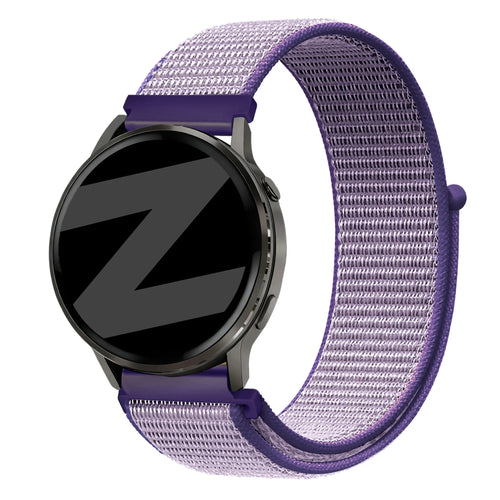 Bandz Garmin D2 Air X15 Nylon Loop Armband (Blau)