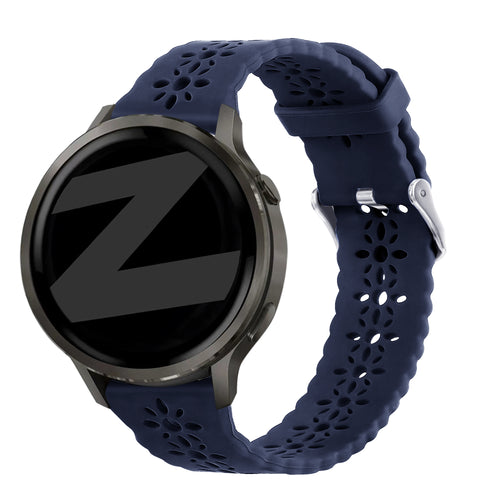 Bandz Correa silicona 'Lace' Garmin Forerunner 55 (azul oscuro)