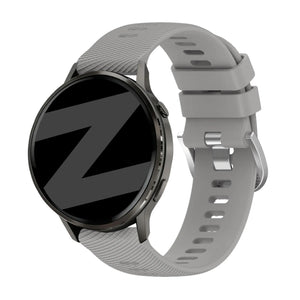 Bandz Garmin Forerunner 255s Silikonarmband 'Deluxe' (Grau)