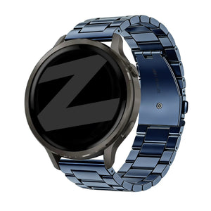 Bandz Bracelet acier 'Classic' Garmin Venu 2 (bleu)