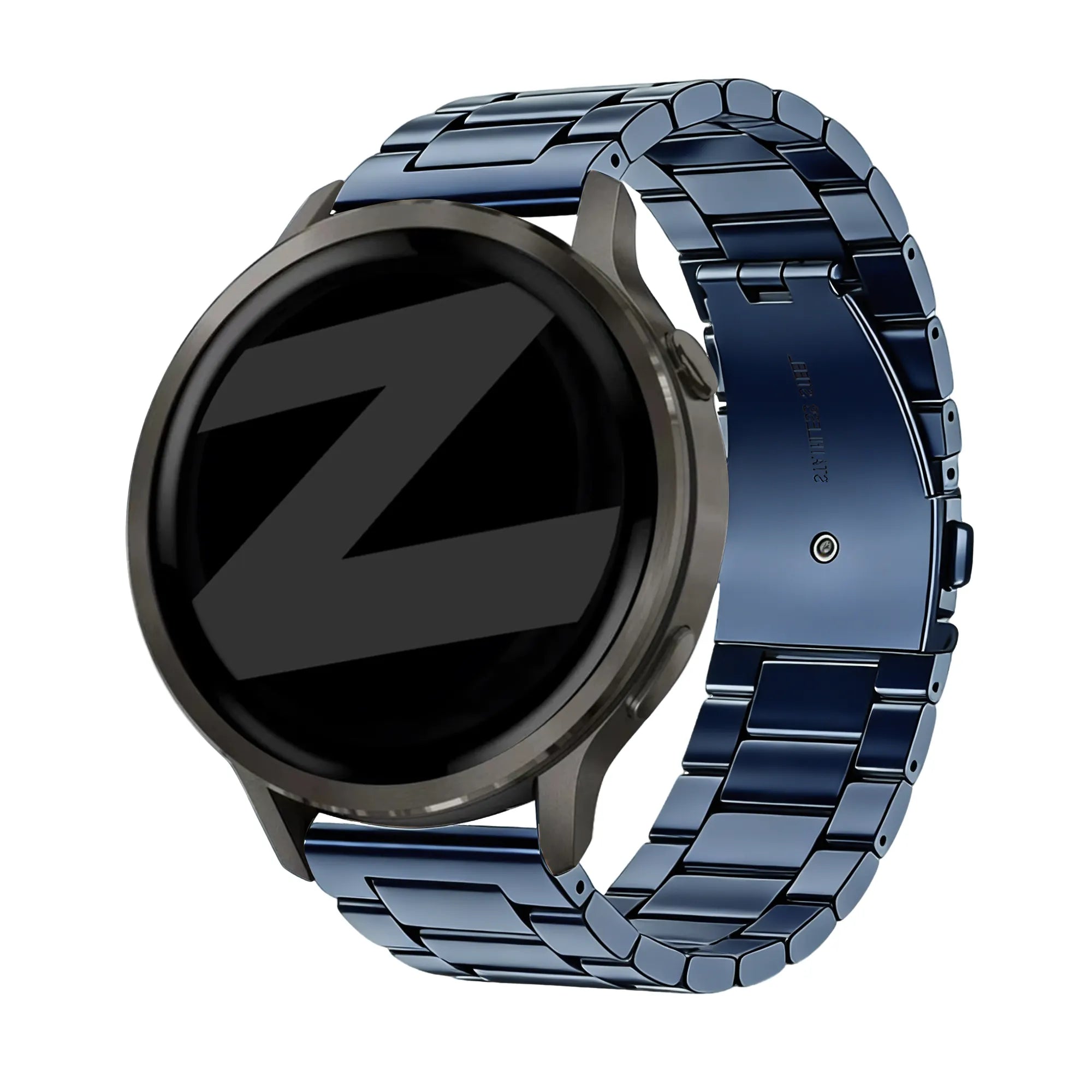 Bandz Bracelet acier 'Classic' Garmin Venu 2 (bleu)