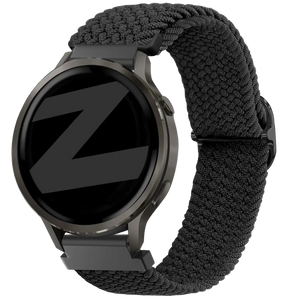 Bandz Correa trenzada ajustable Garmin Venu 2s (negro)