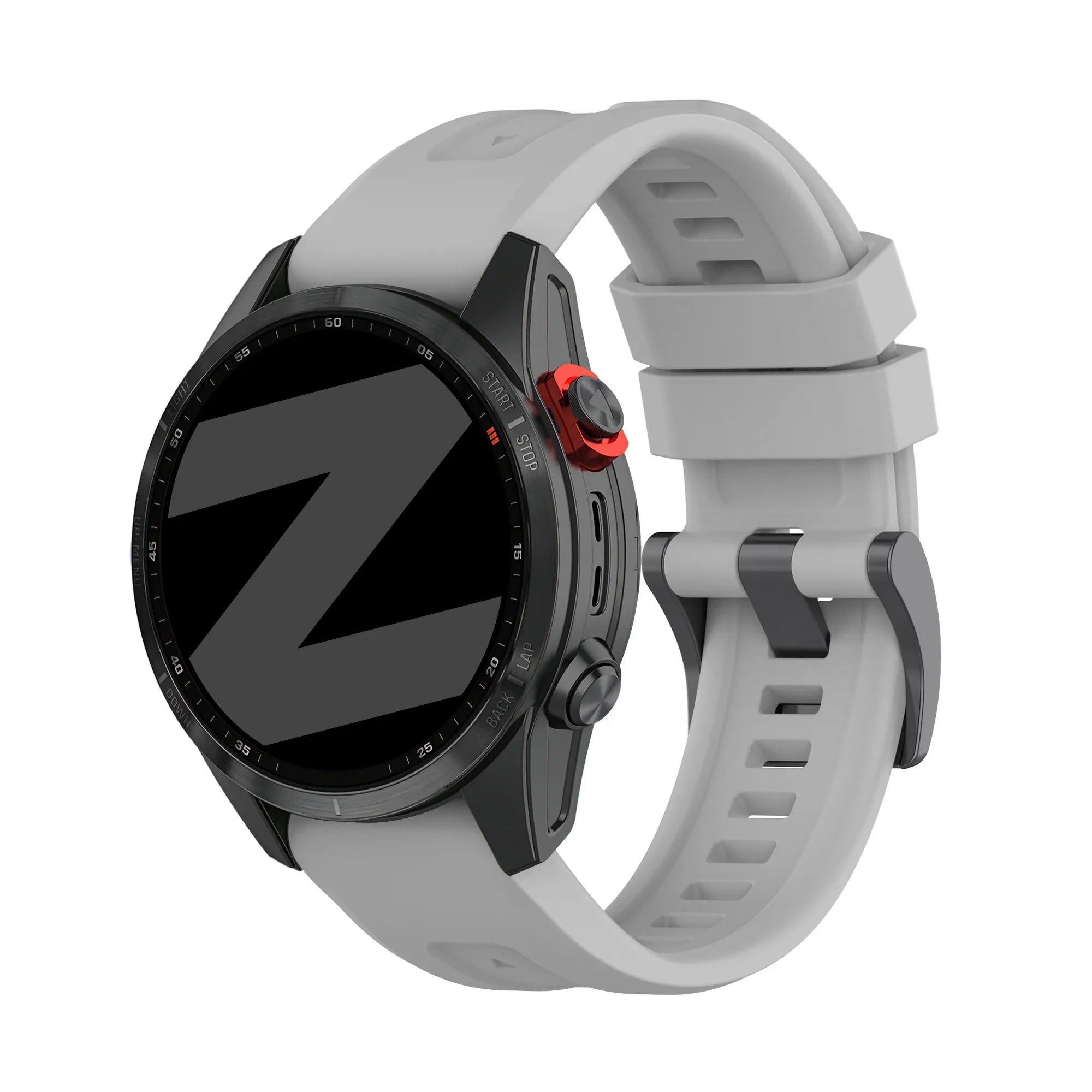 Bandz Garmin D2 Mach 1 Pro Silikonarmband 'Classic' (Grau)