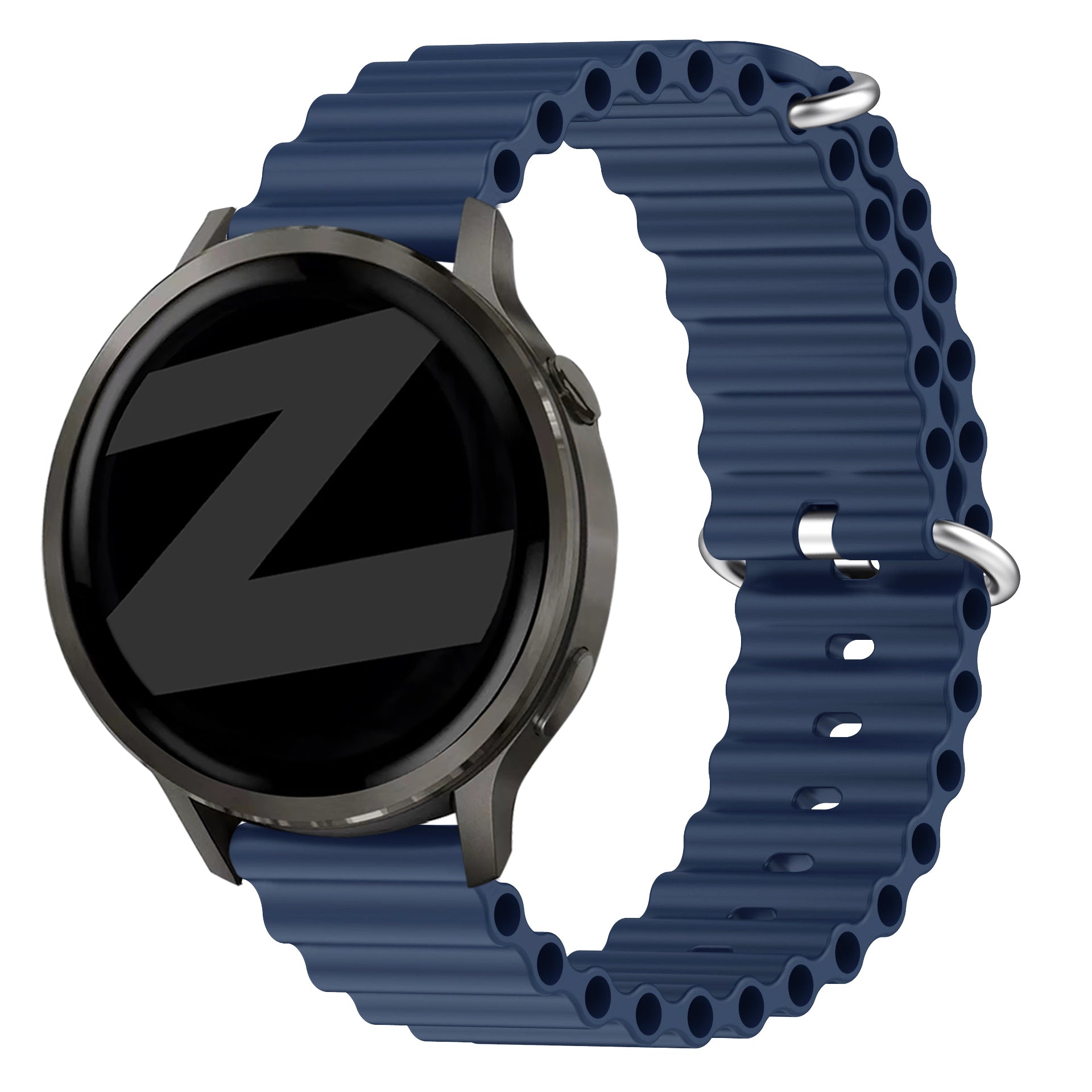 Bandz Garmin Vivomove Trend Ocean Strap 'Classic' (Dark Blue)
