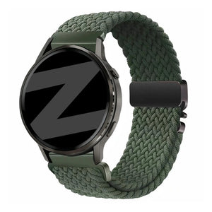 Bandz Garmin Venu 3 Braided Strap 'Parachute' (Green)