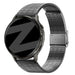 Bandz Garmin Forerunner 70 Verstellbares Stahlarmband (Schwarz)