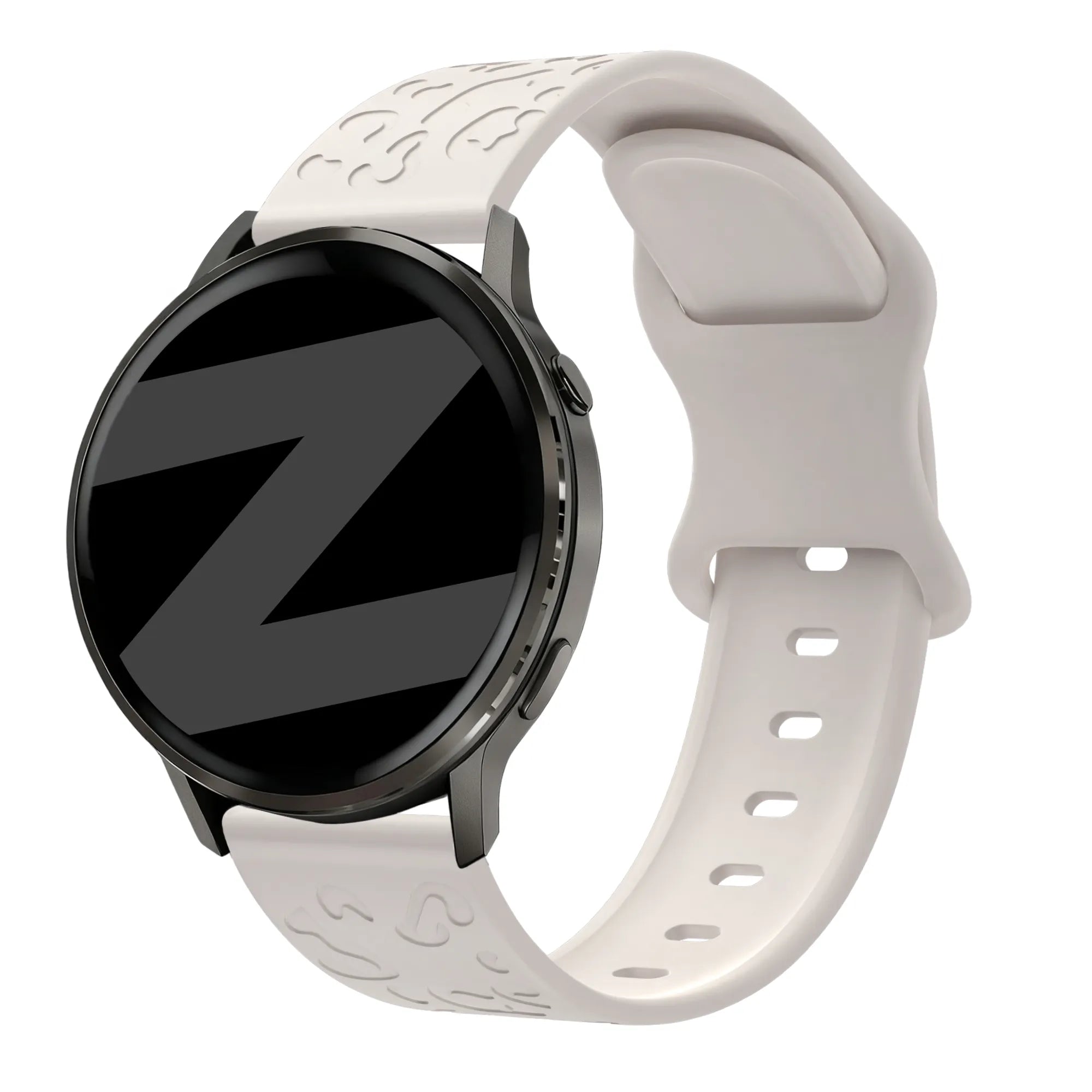 Bandz Garmin Vivoactive 5 Silikonarmband 'Leopard' (Polarstern)
