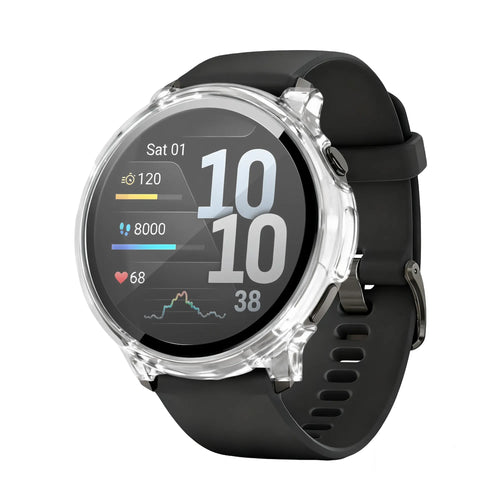 Bandz Garmin Venu 4 - 45mm PC Cover mit Glas (Transparent)