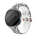 Samsung Galaxy Watch 8 - 44mm White Leopard Armband