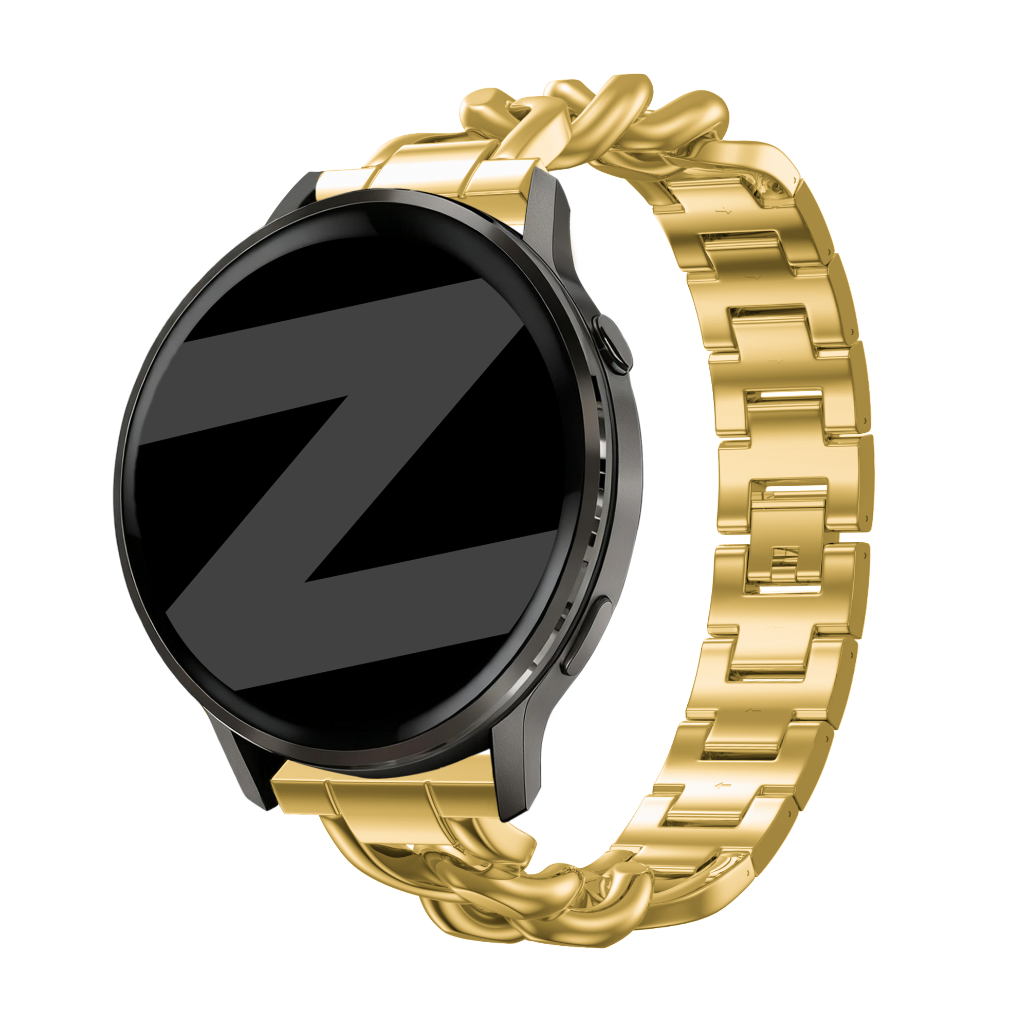 Bandz Xiaomi Watch S4 - 41mm Metal Strap 'Chains' (Gold)