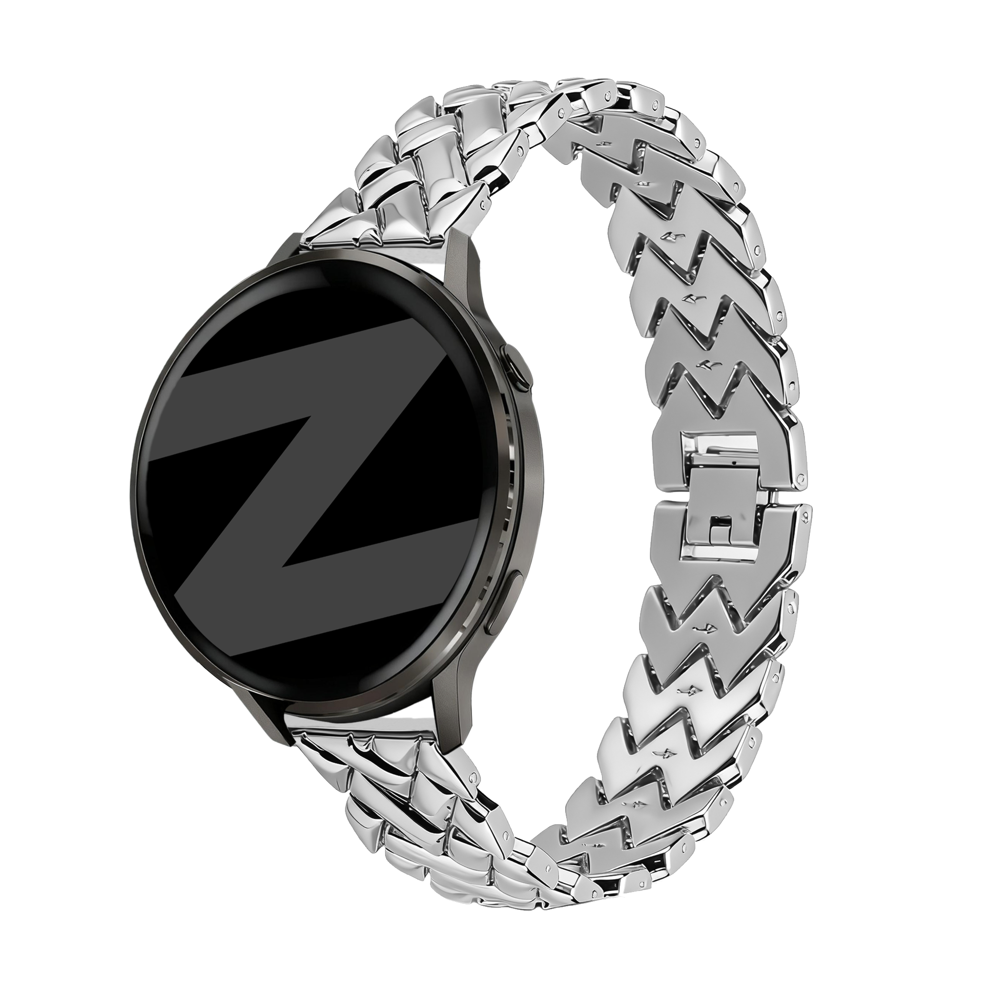 Bandz Xiaomi Watch S4 - 41mm Metal Strap 'V-Type' (Silver)