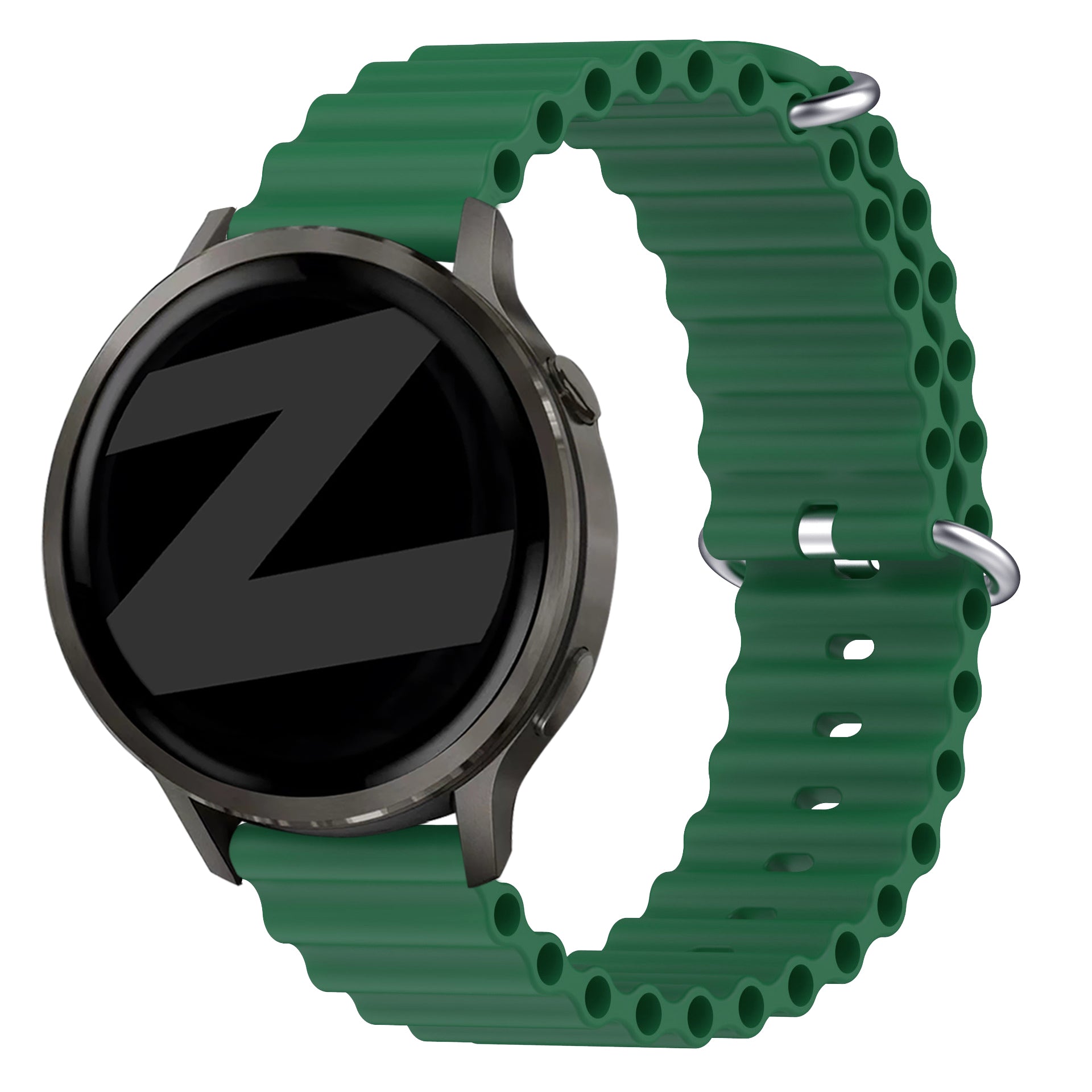 Bandz Garmin Vivomove Trend Ocean Strap 'Classic' (Green)