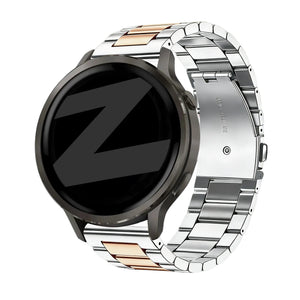 Bandz Garmin Approach S42 Steel Strap 'Classic' (Silver/Rose Gold)