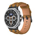 Samsung Galaxy Watch 8 - 44mm solide lederen band (bruin)