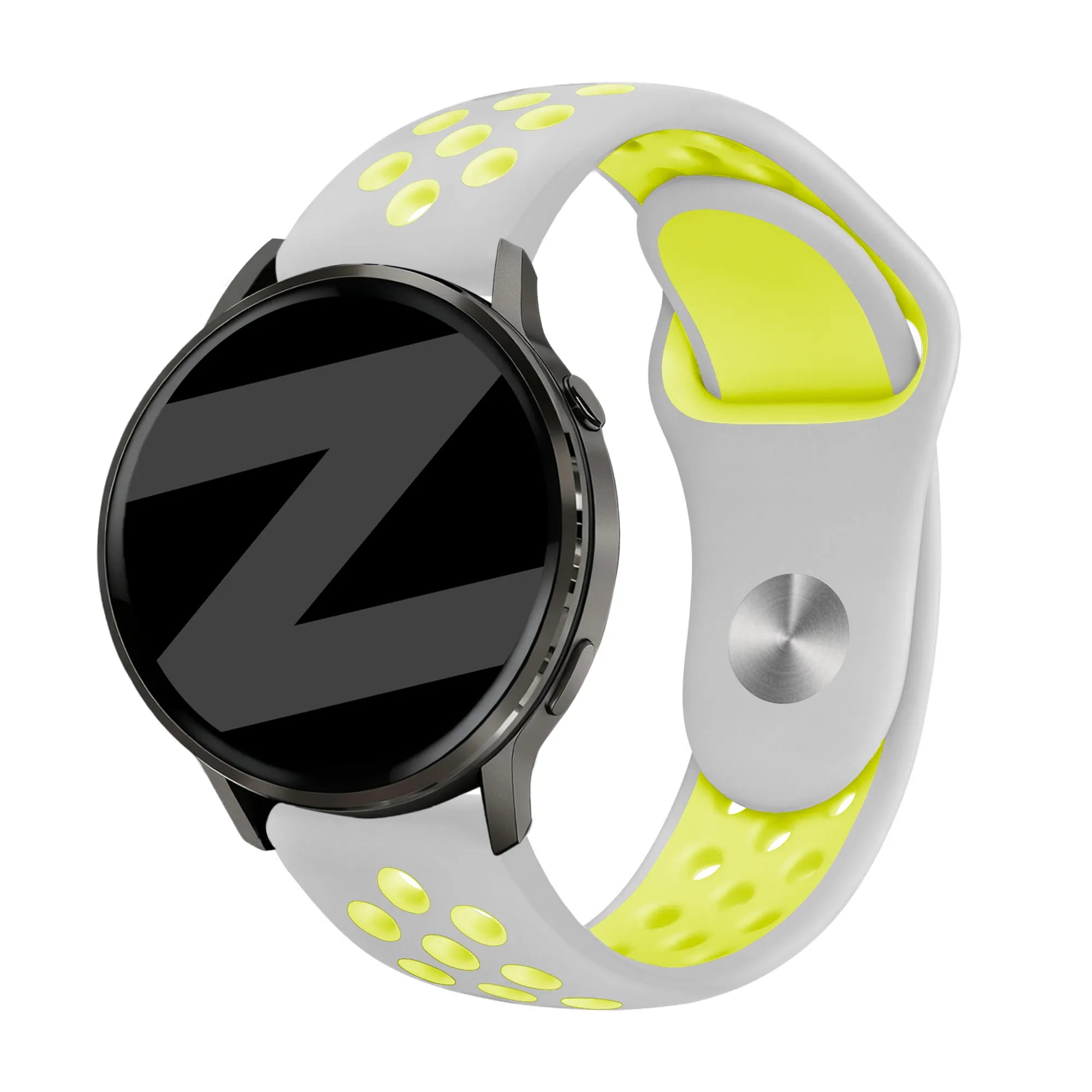 Bandz Garmin Vivoactive 5 Sportarmband 'Deluxe' (Grau/Gelb)