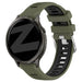 Bandz Bracelet sport avec boucle Garmin Vivoactive 4s (vert olive/noir)