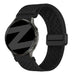 Bandz Oppo Watch X2 Mini Vintage Nylon Strap (Black)