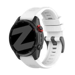 Bandz Garmin Quatix 5 / 6 / 7 Silikonarmband 'Classic' (Weiß)