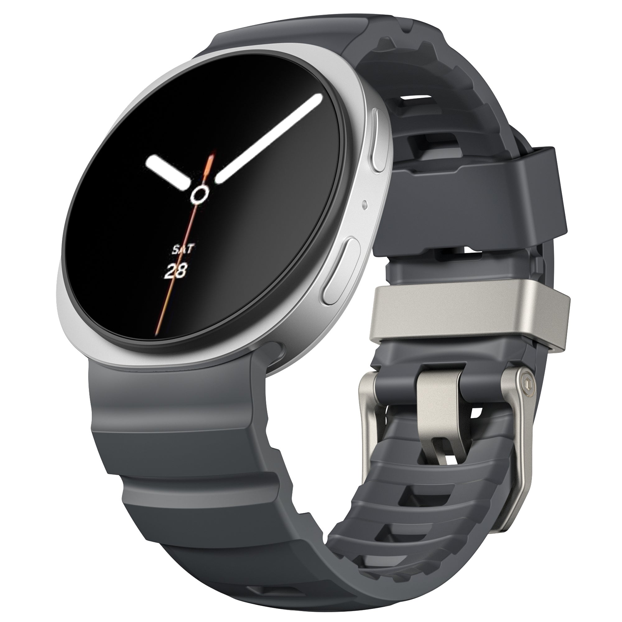 Samsung Galaxy Watch 8 - 40mm Extreme Silikonarmband (Schwarz)