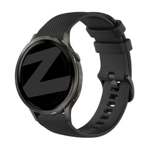 Bandz Garmin Forerunner 245 Silicone Strap 'Premium' (Black)