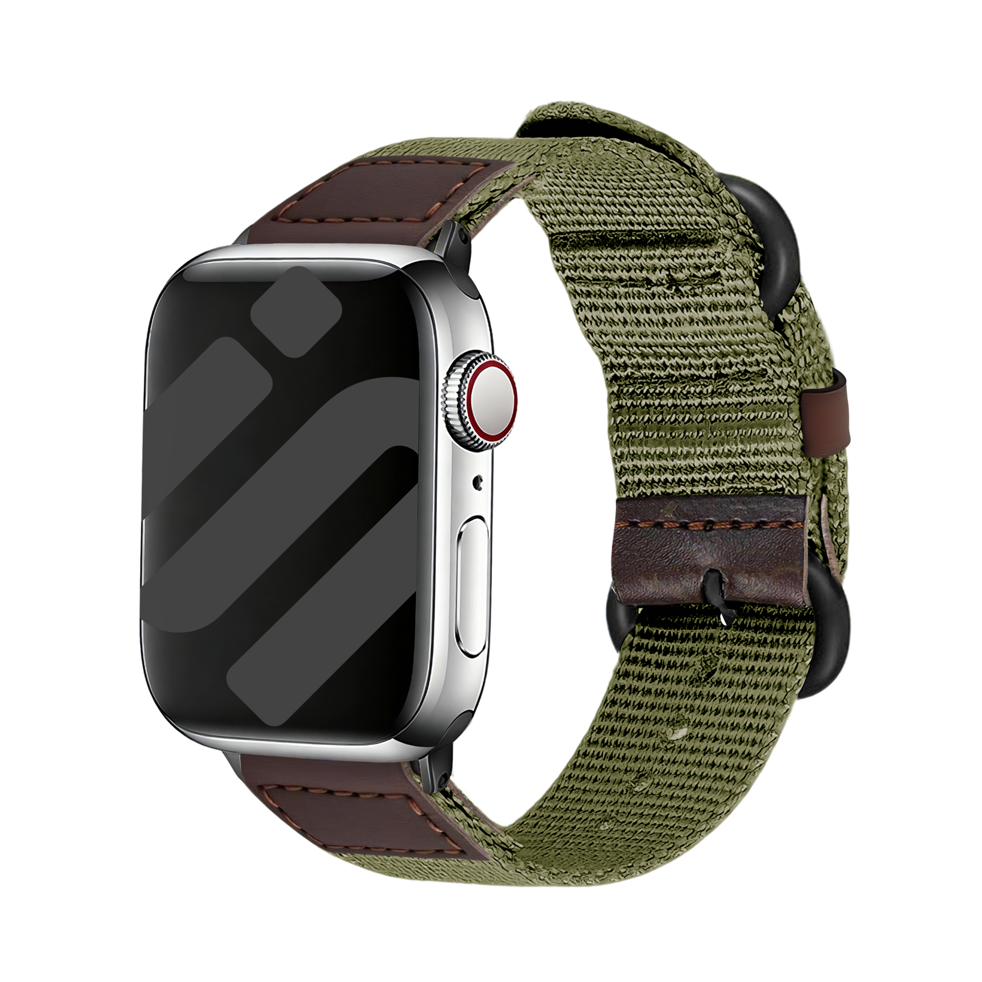 Apple Watch Ultra Canvas Strap (Army Green)