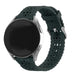 Samsung Galaxy Watch 4 Classic 42mm siliconen bandje met patroon (dennengroen)